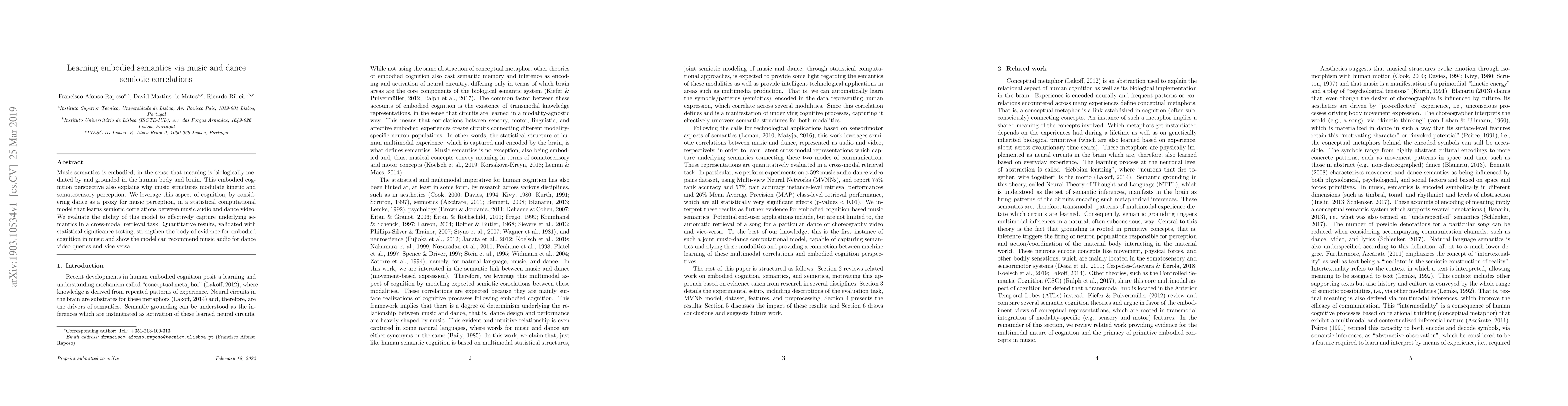 Thumbnail for Learning Embodied Semantics via Music and Dance Semiotic Correlations
