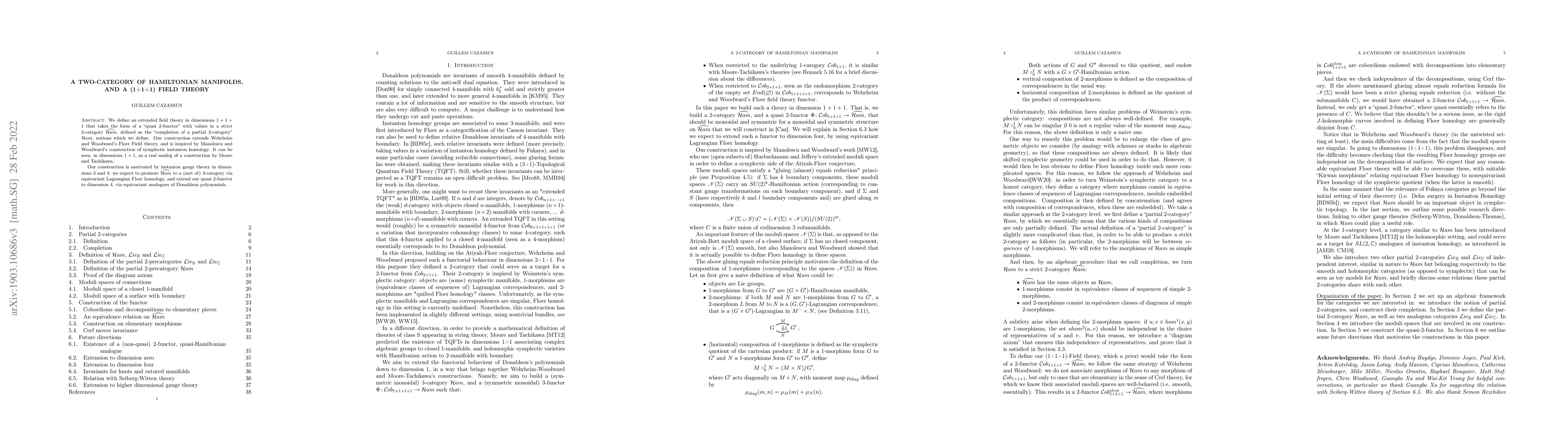 Thumbnail for A two-category of Hamiltonian manifolds, and a (1+1+1) field theory