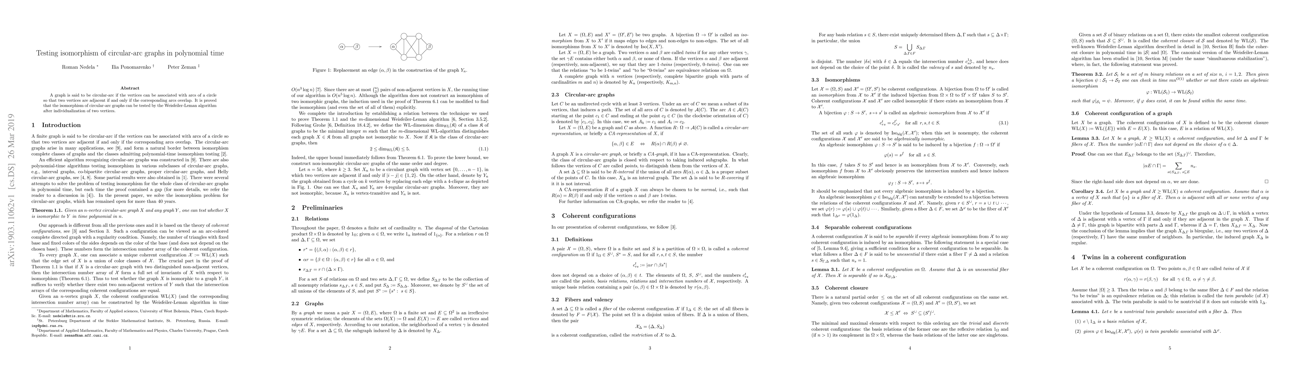 Thumbnail for Testing isomorphism of circular-arc graphs in polynomial time