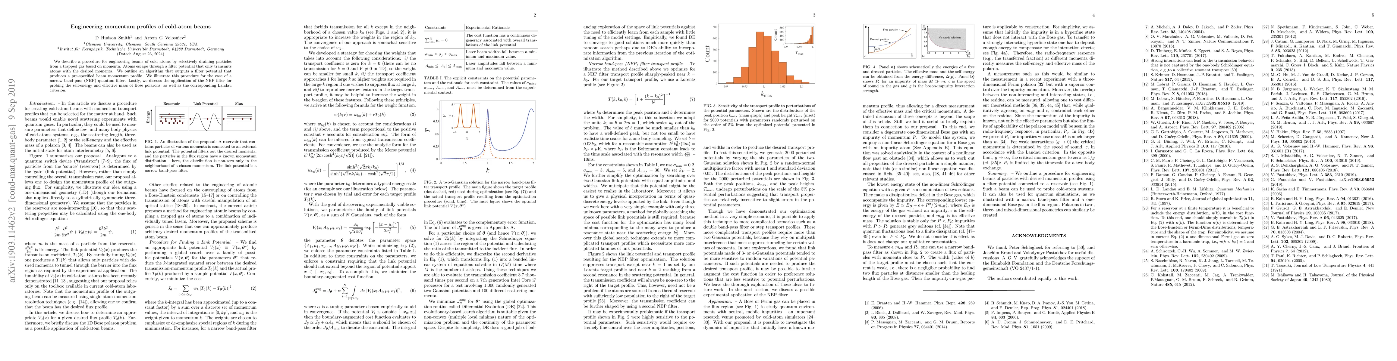 Thumbnail for Engineering momentum profiles of cold-atom beams