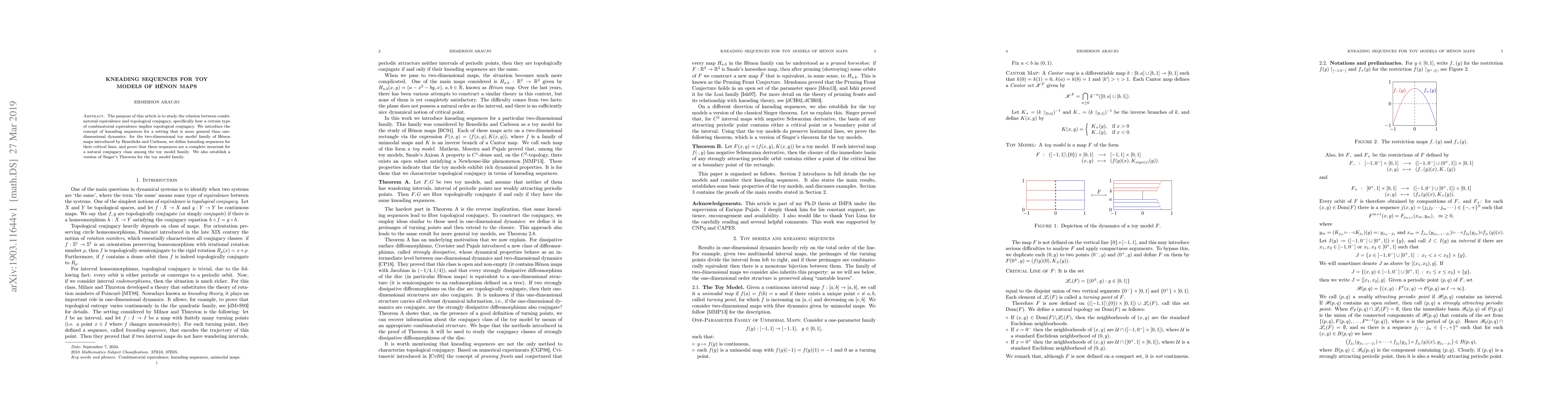 Thumbnail for Kneading sequences for toy models of H\'enon maps
