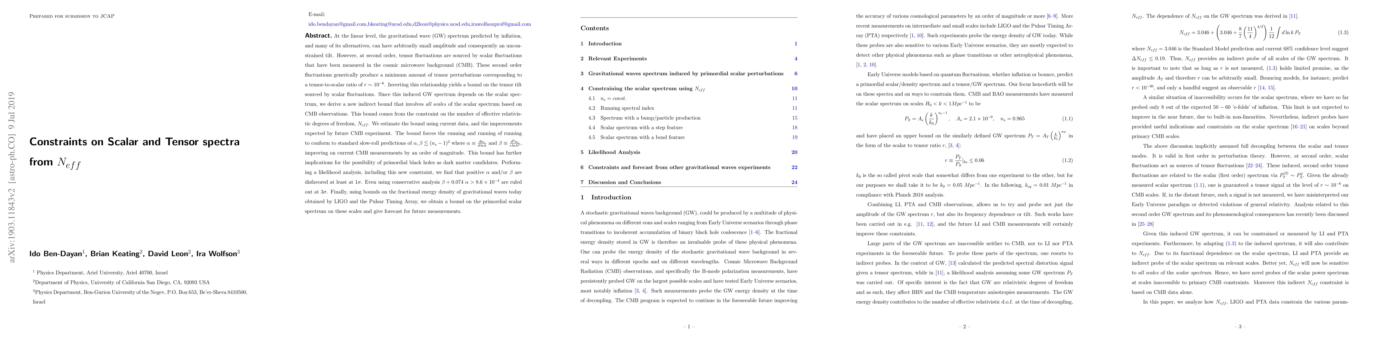Thumbnail for Constraints on Scalar and Tensor spectra from $N_{eff}$