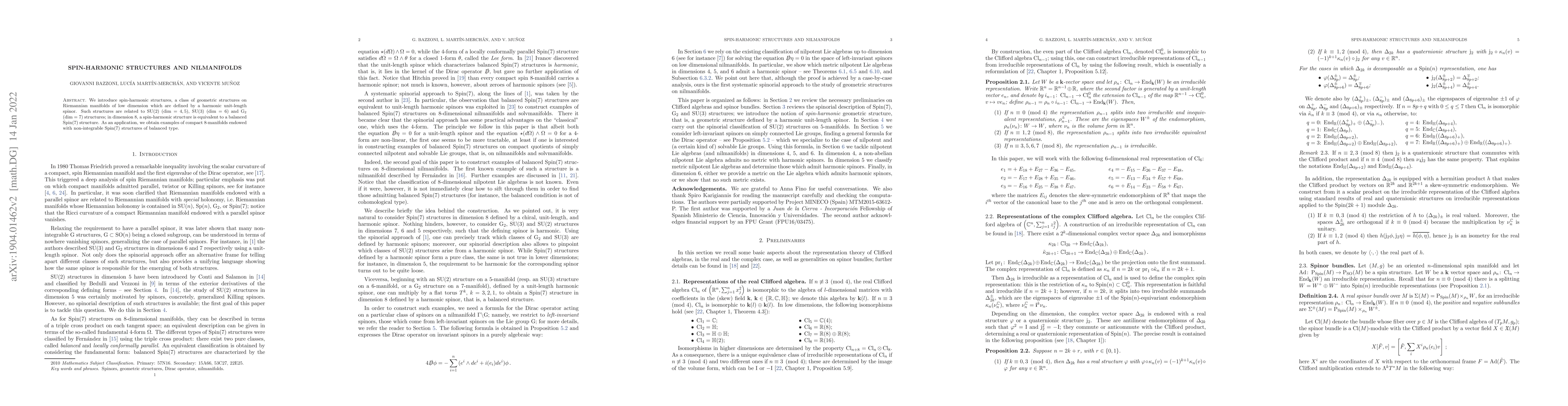 Thumbnail for Spin-harmonic structures and nilmanifolds