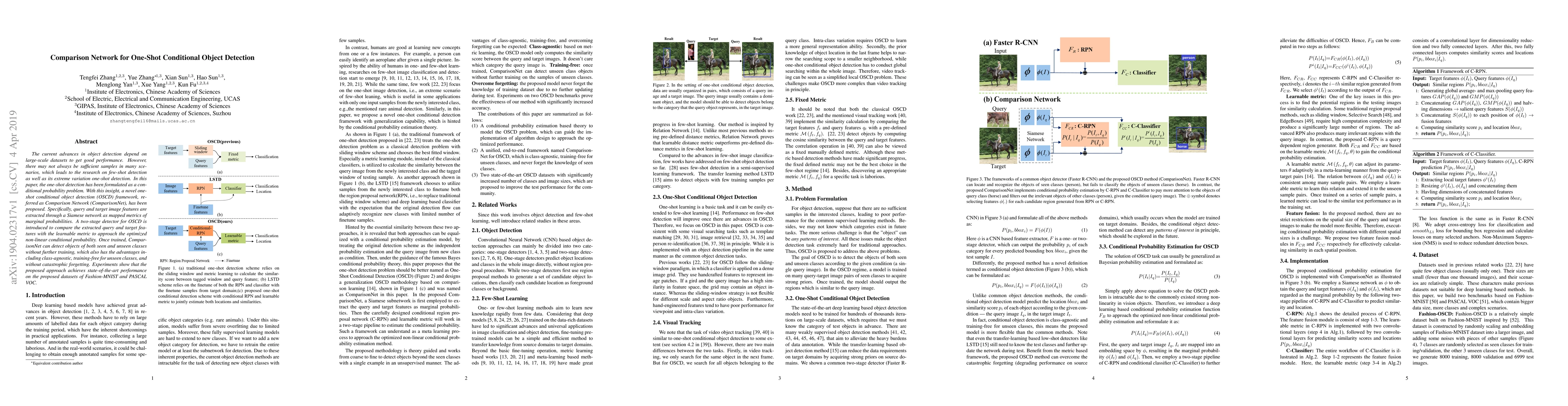 Thumbnail for Comparison Network for One-Shot Conditional Object Detection