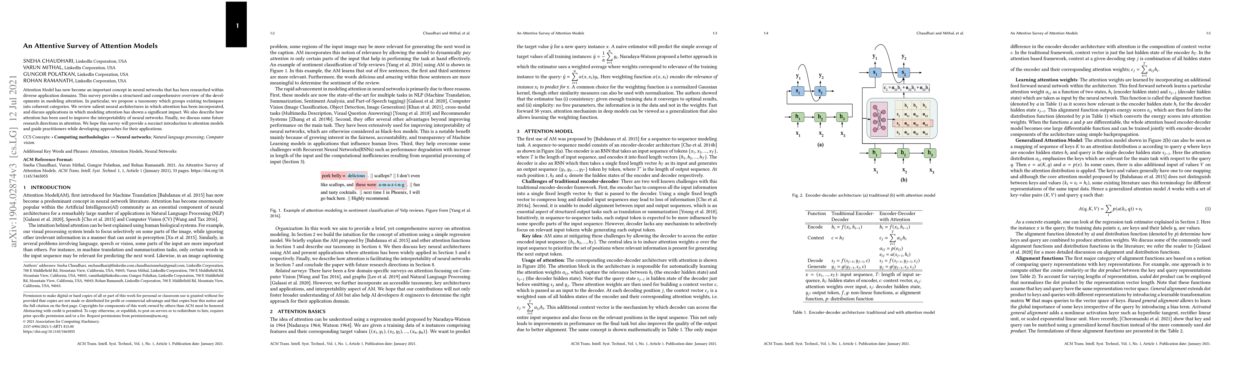 Thumbnail for An Attentive Survey of Attention Models