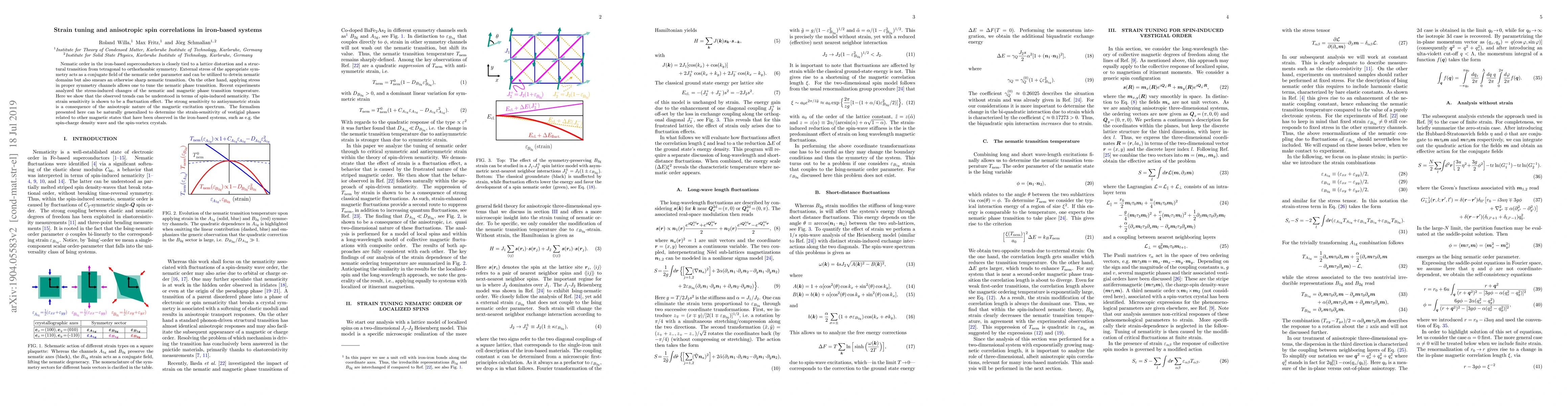 Thumbnail for Strain tuning and anisotropic spin correlations in iron-based systems
