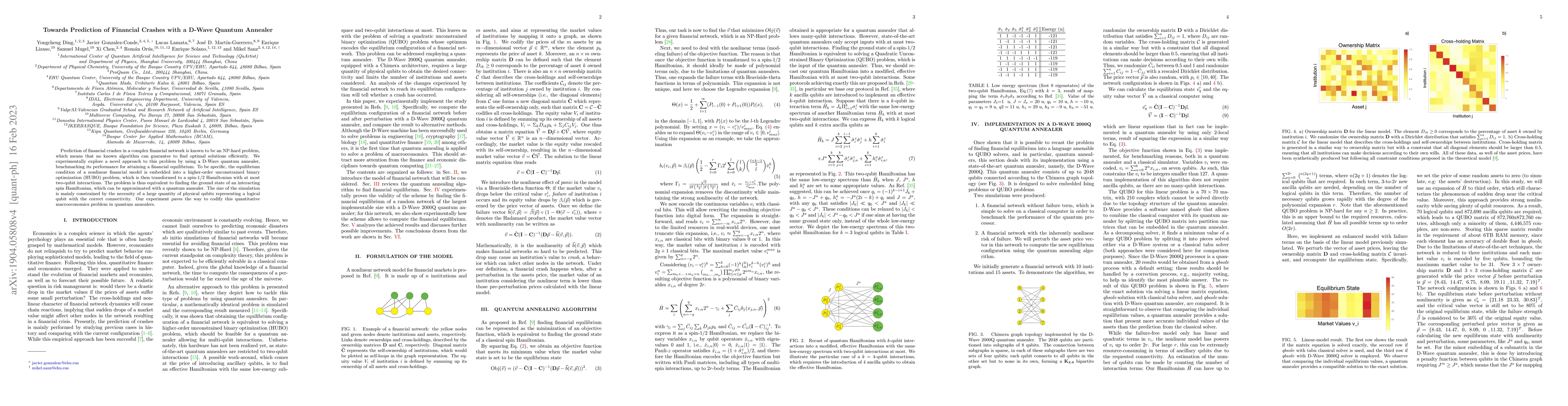 Thumbnail for Towards Prediction of Financial Crashes with a D-Wave Quantum Computer
