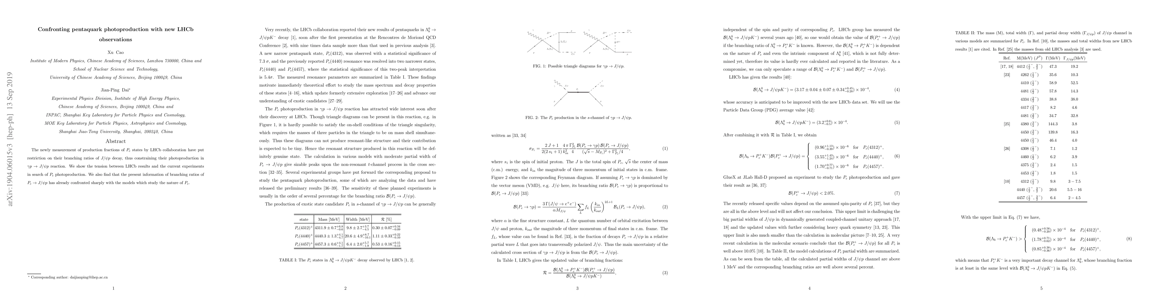 Thumbnail for Confronting pentaquark photoproduction with new LHCb observations