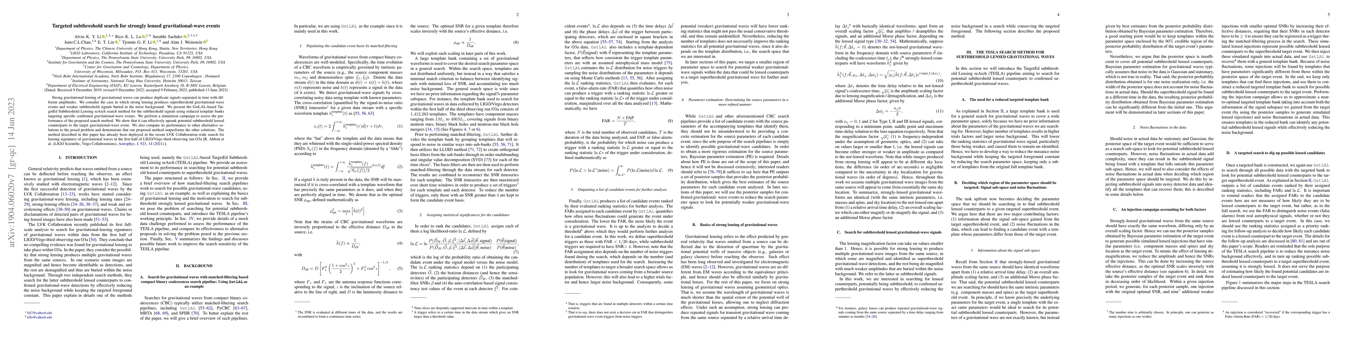 Thumbnail for Targeted Sub-threshold Search for Strongly-lensed Gravitational-wave
  Events