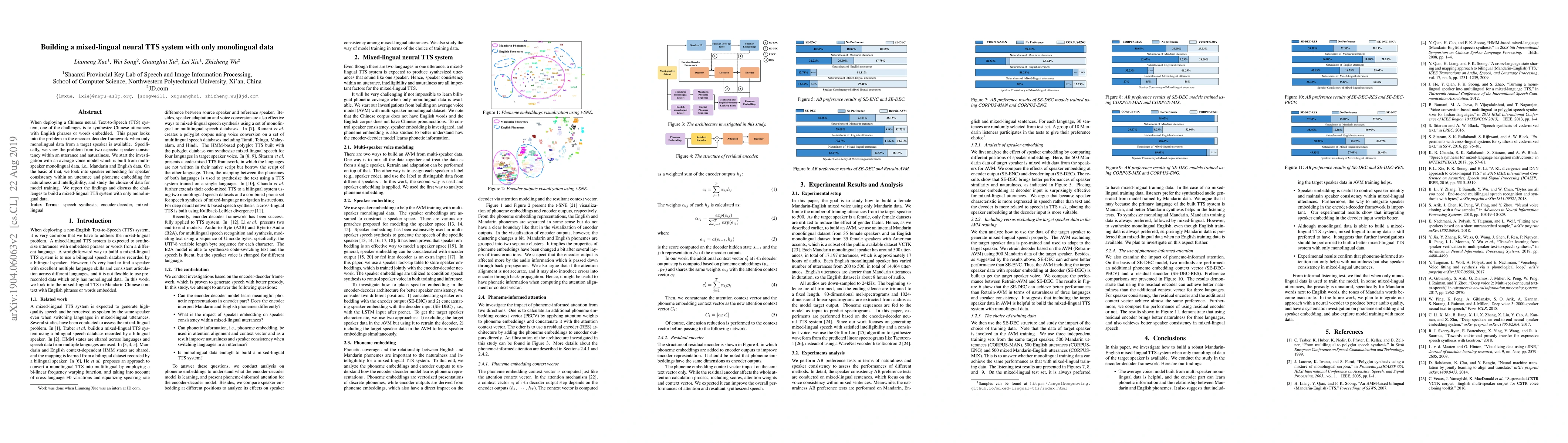Thumbnail for Building a mixed-lingual neural TTS system with only monolingual data