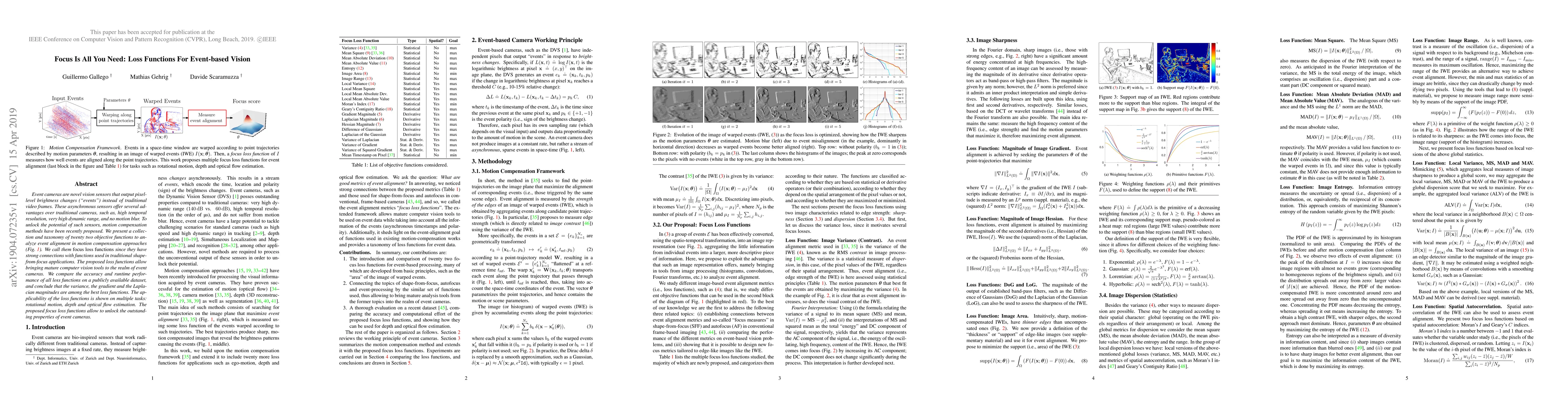Thumbnail for Focus Is All You Need: Loss Functions For Event-based Vision