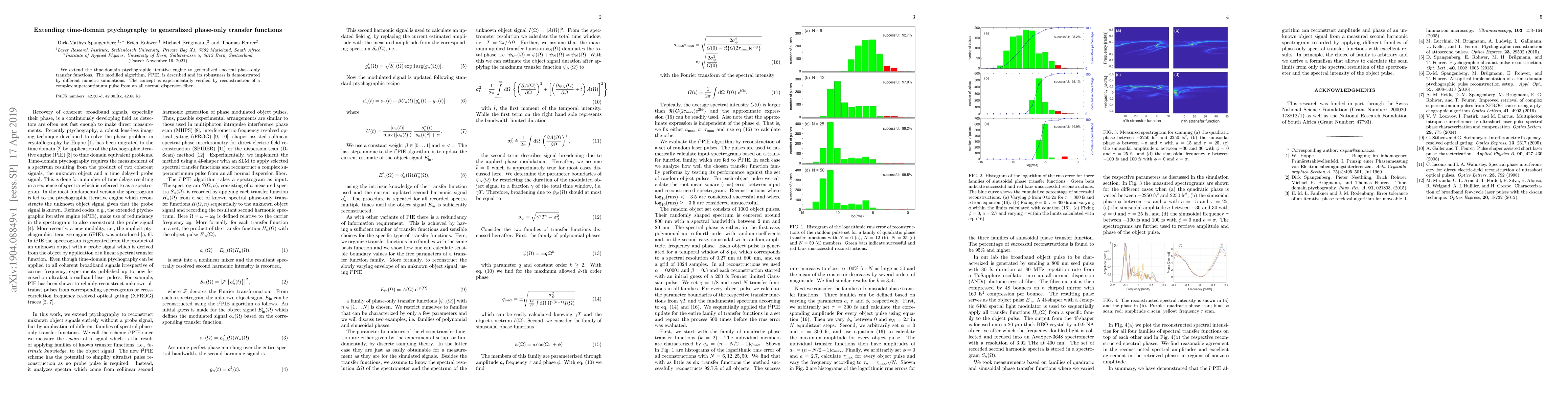 Thumbnail for Extending time-domain ptychography to generalized phase-only transfer
  functions