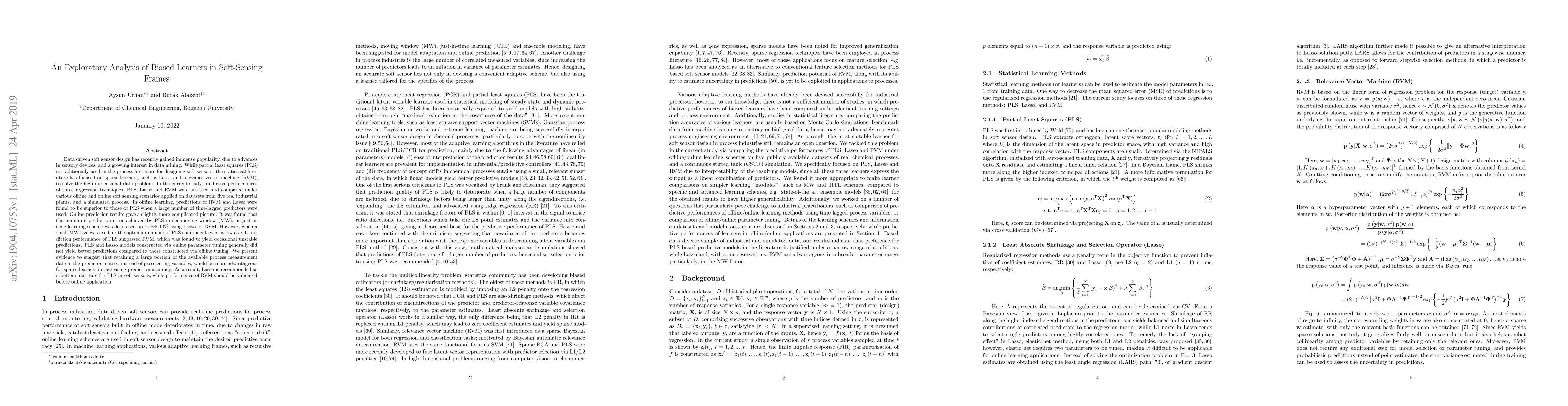 Thumbnail for An Exploratory Analysis of Biased Learners in Soft-Sensing Frames