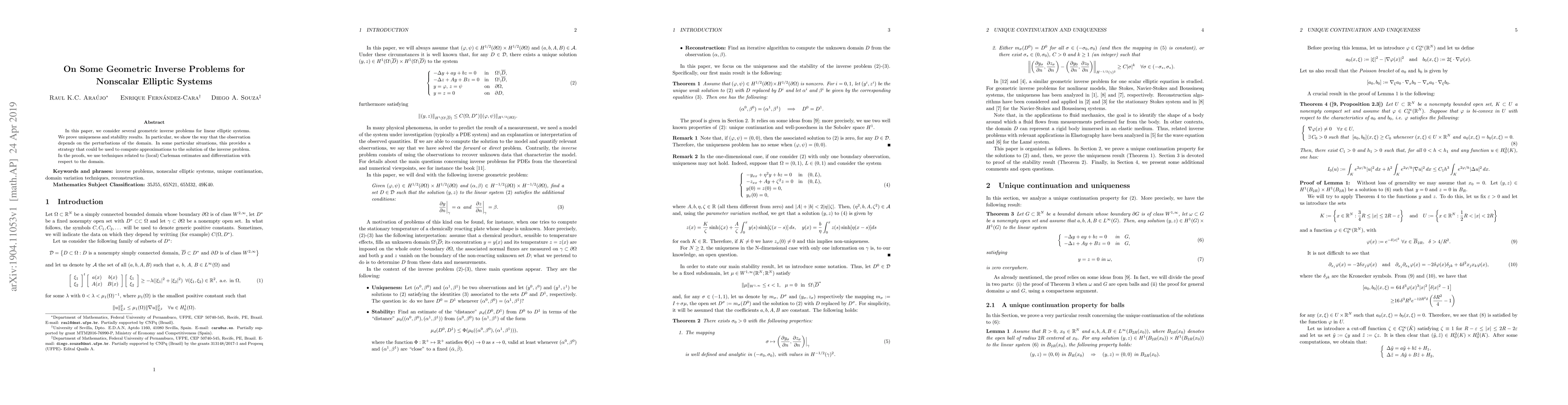 Thumbnail for On Some Geometric Inverse Problems for Nonscalar Elliptic Systems