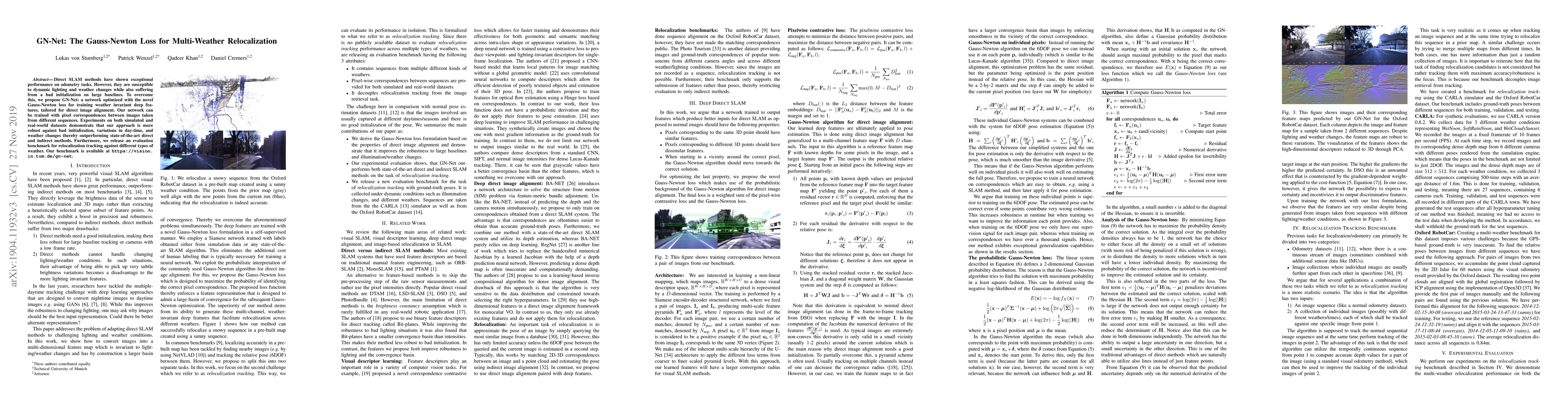 Thumbnail for GN-Net: The Gauss-Newton Loss for Multi-Weather Relocalization