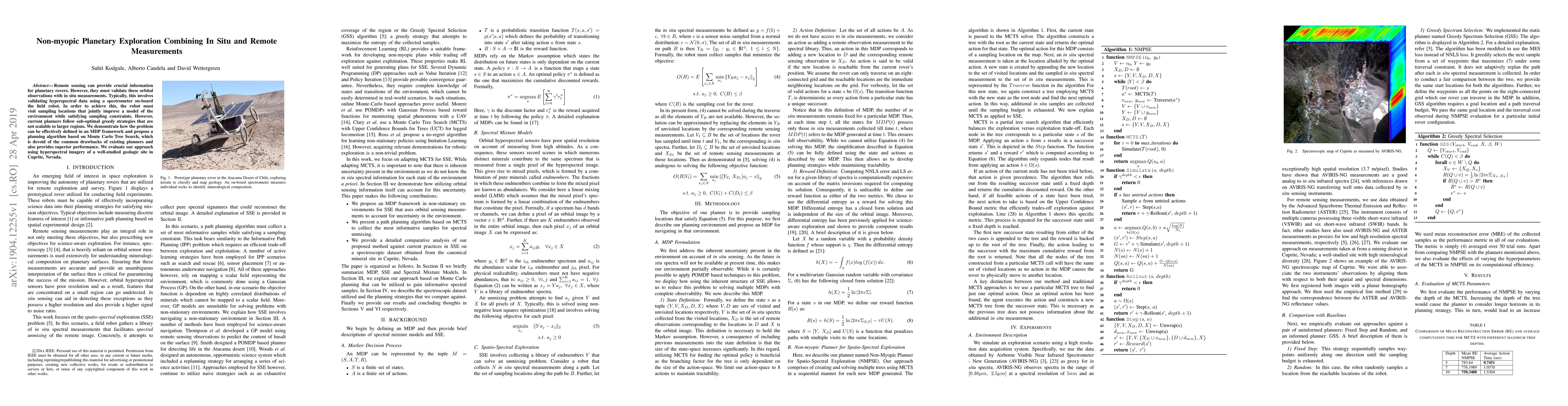 Thumbnail for Non-myopic Planetary Exploration Combining In Situ and Remote
  Measurements