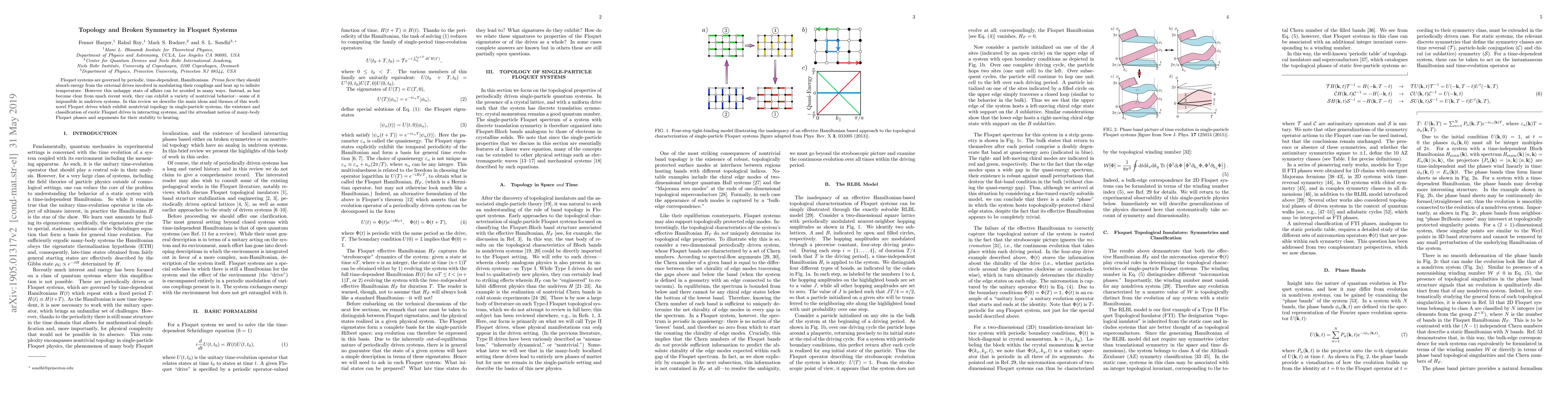 Thumbnail for Topology and Broken Symmetry in Floquet Systems