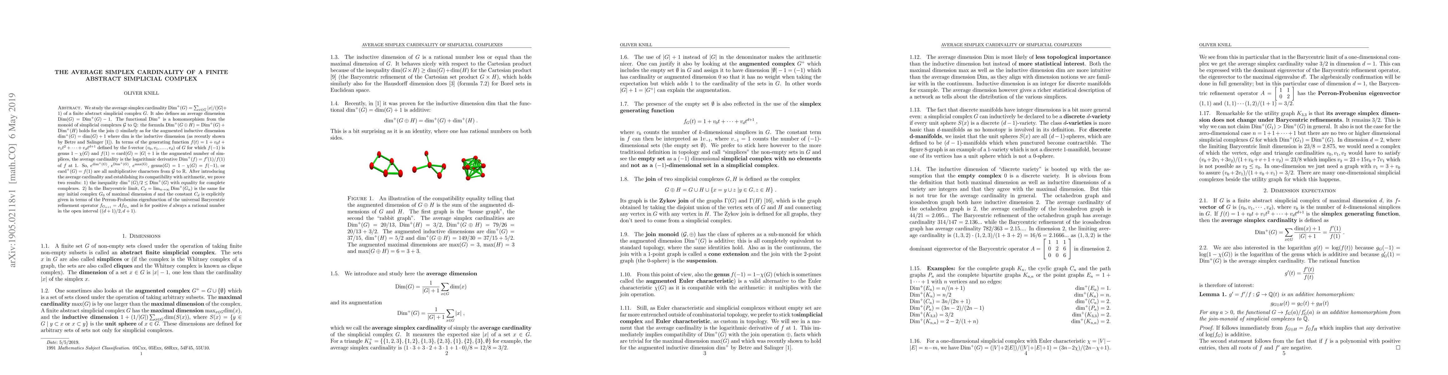Thumbnail for The average simplex cardinality of a finite abstract simplicial complex