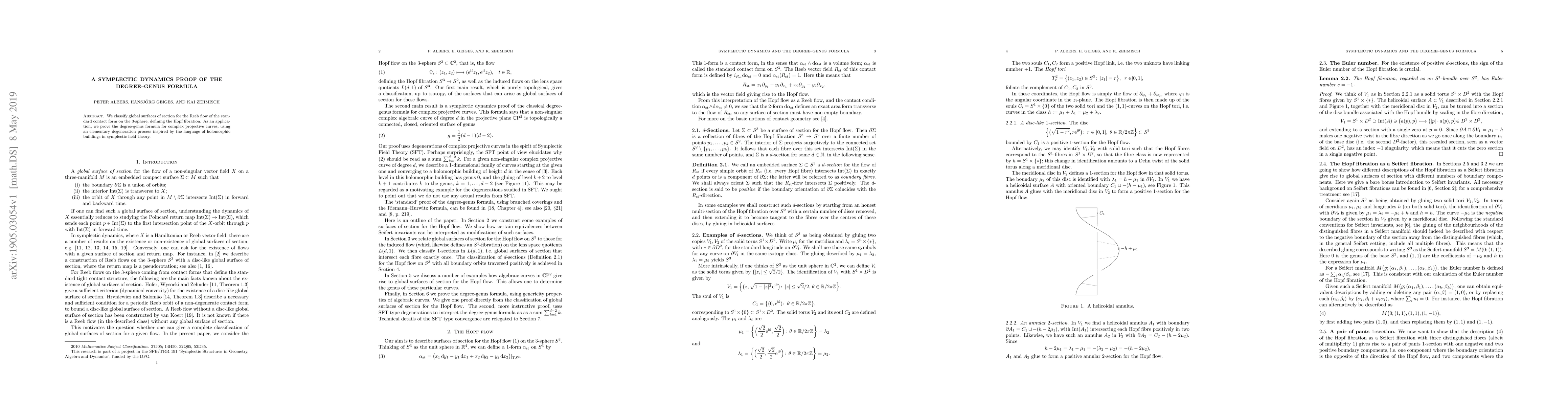Thumbnail for A symplectic dynamics proof of the degree-genus formula