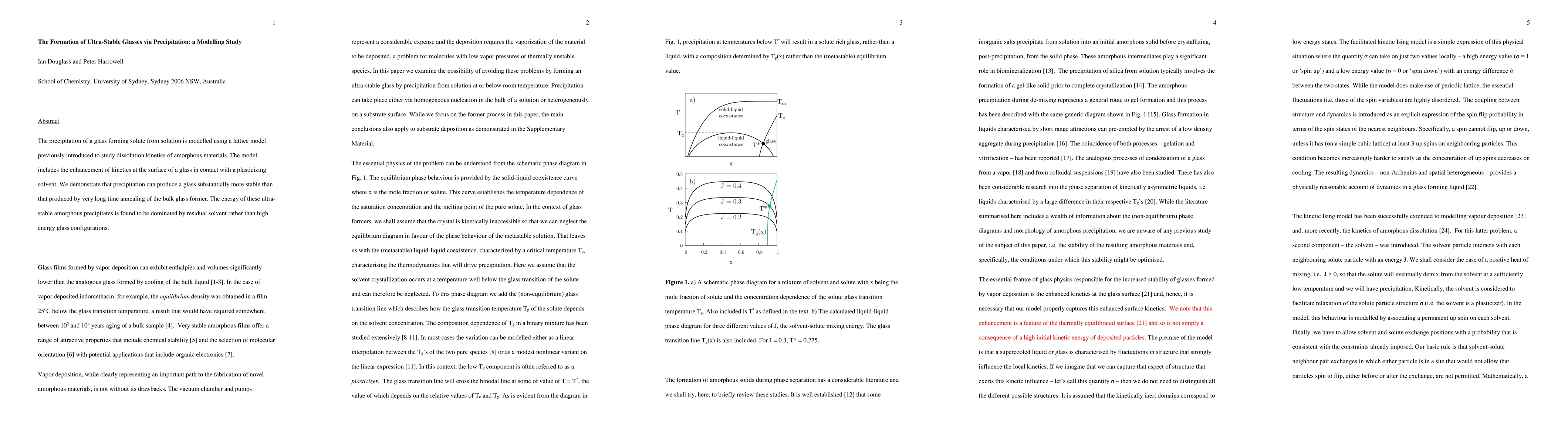 Thumbnail for The Formation of Ultra-Stable Glasses via Precipitation: a Modelling
  Study