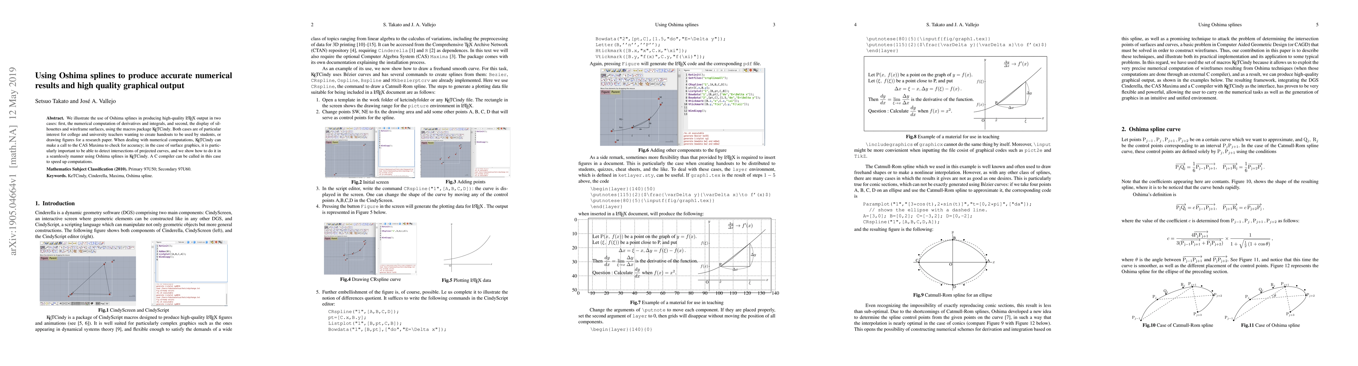 Thumbnail for Using Oshima splines to produce accurate numerical results and high
  quality graphical output