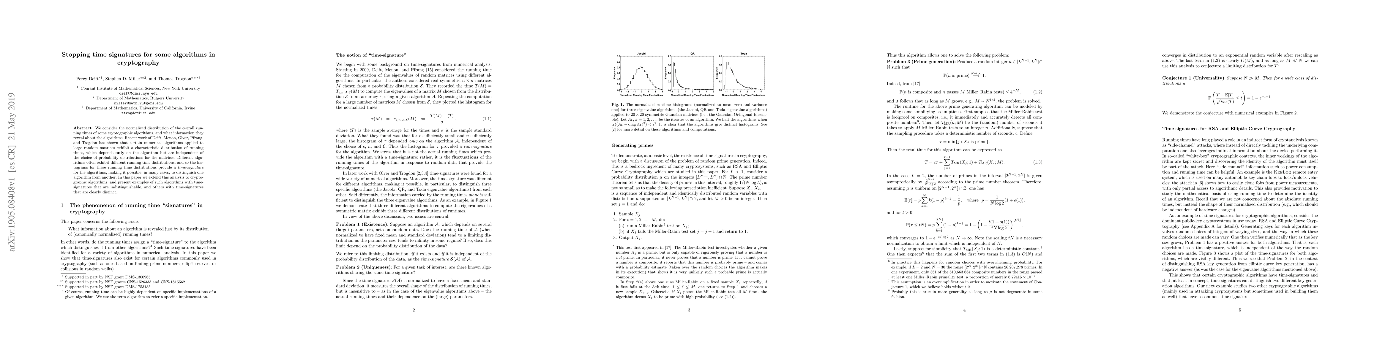 Thumbnail for Stopping time signatures for some algorithms in cryptography