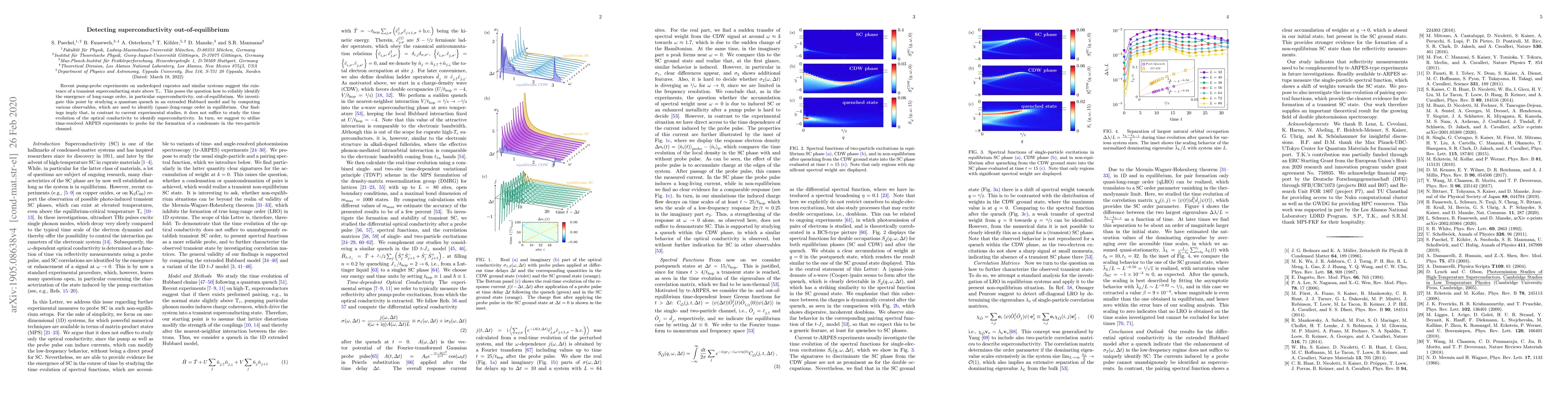 Thumbnail for Detecting superconductivity out-of-equilibrium