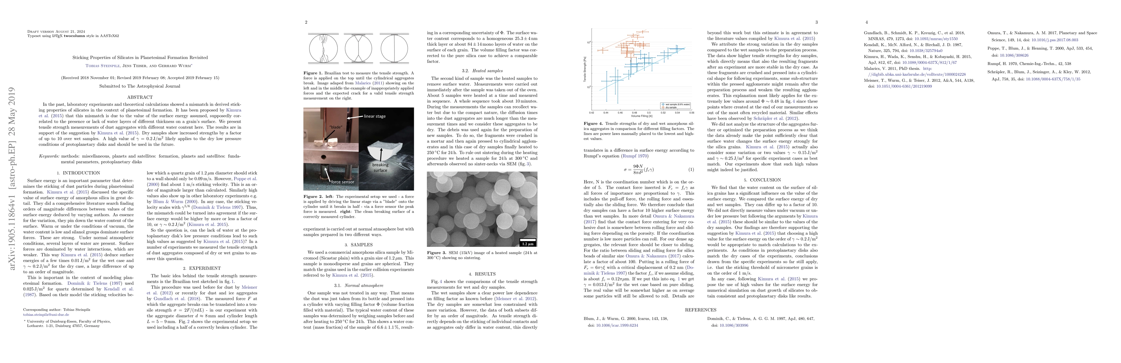 Thumbnail for Sticking Properties of Silicates in Planetesimal Formation Revisited