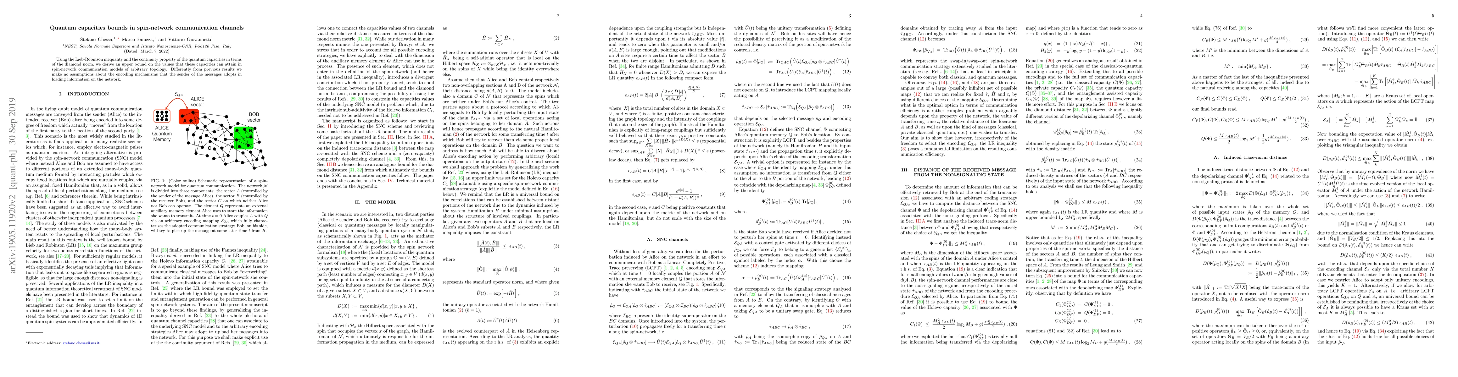 Thumbnail for Quantum-capacity bounds in spin-network communication channels