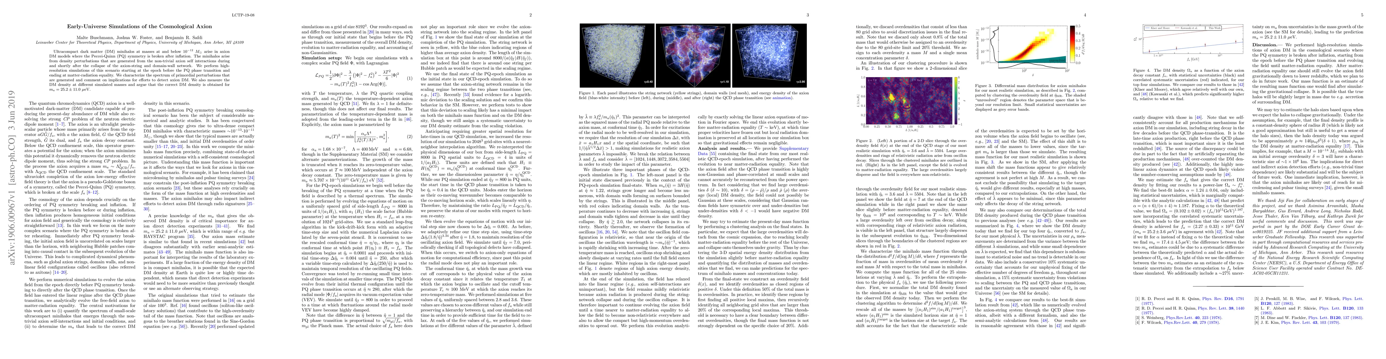 Thumbnail for Early-Universe Simulations of the Cosmological Axion