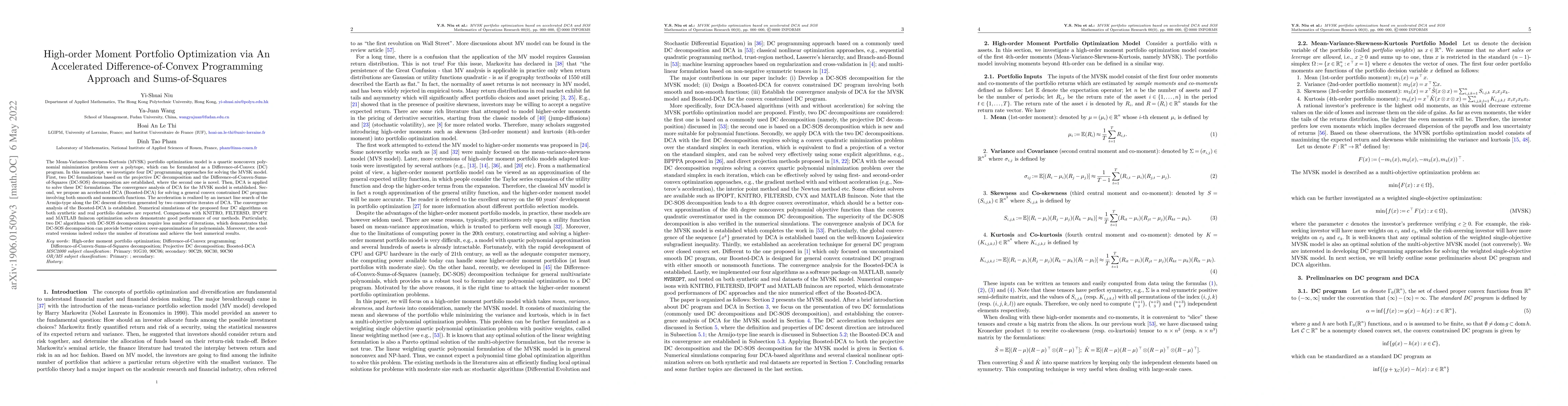 Thumbnail for High-order Moment Portfolio Optimization via An Accelerated
  Difference-of-Convex Programming Approach and Sums-of-Squares