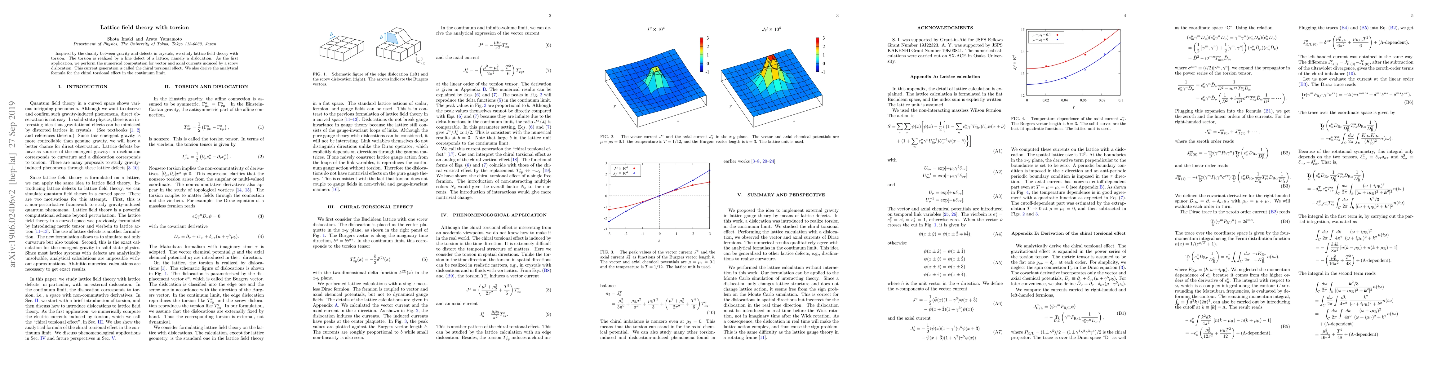Thumbnail for Lattice field theory with torsion