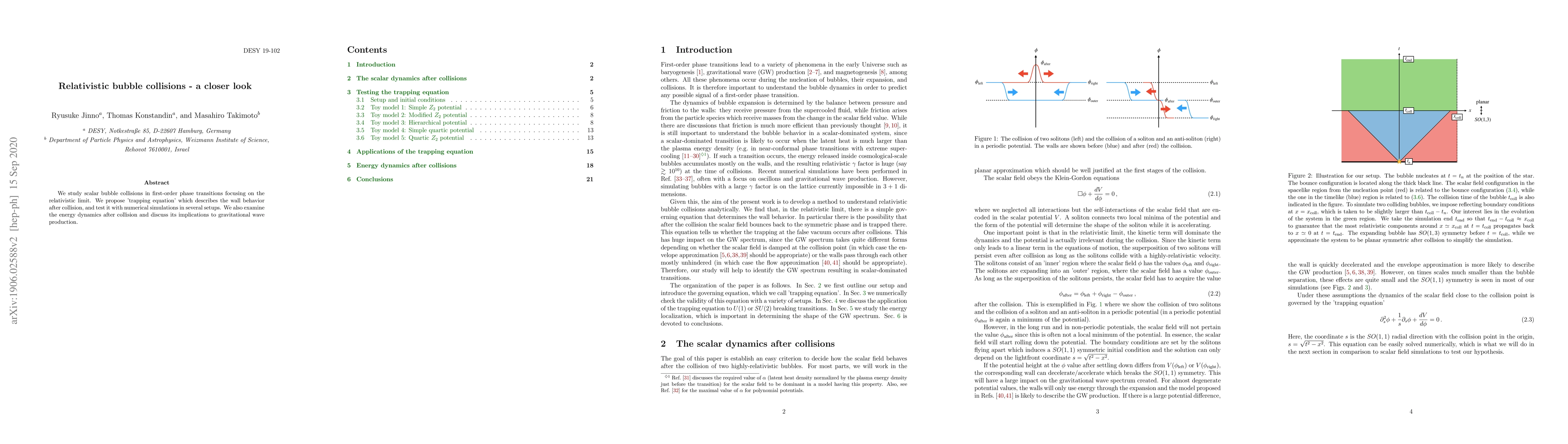 Thumbnail for Relativistic bubble collisions -- a closer look