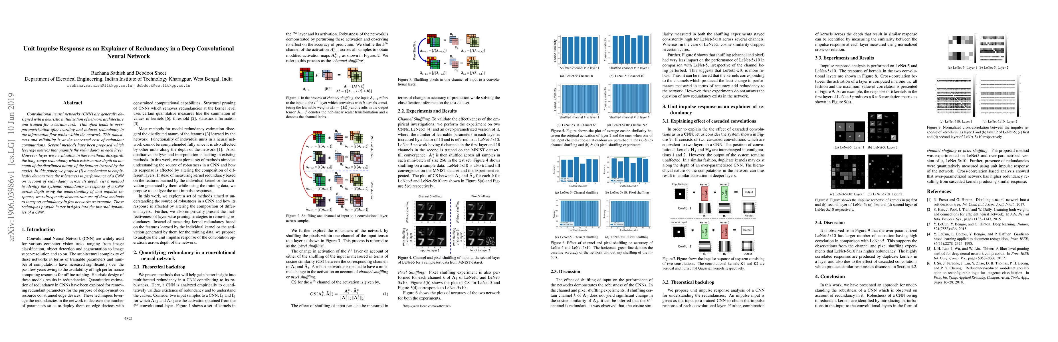 Thumbnail for Unit Impulse Response as an Explainer of Redundancy in a Deep
  Convolutional Neural Network