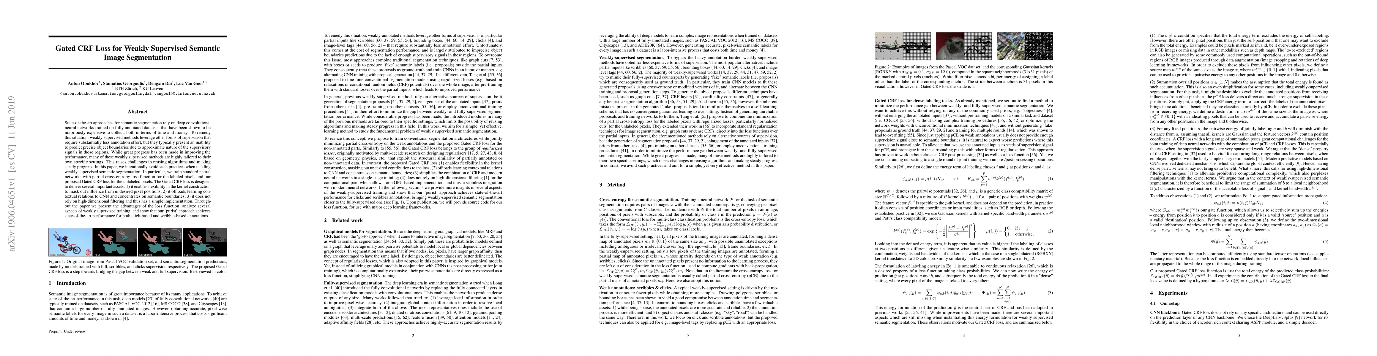Thumbnail for Gated CRF Loss for Weakly Supervised Semantic Image Segmentation