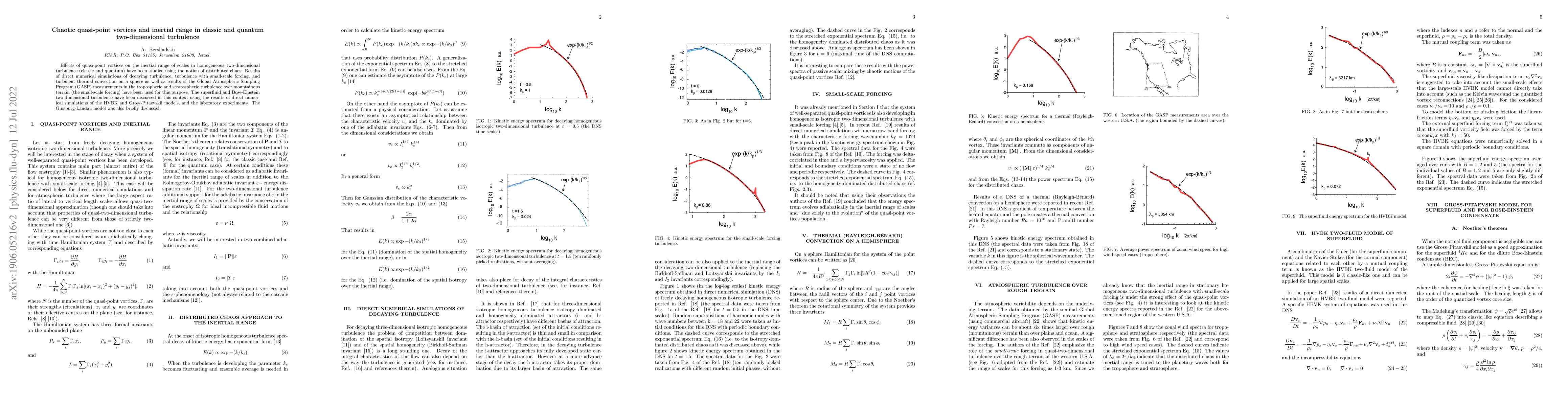 Thumbnail for Chaotic quasi-point vortices and inertial range in two-dimensional
  turbulence