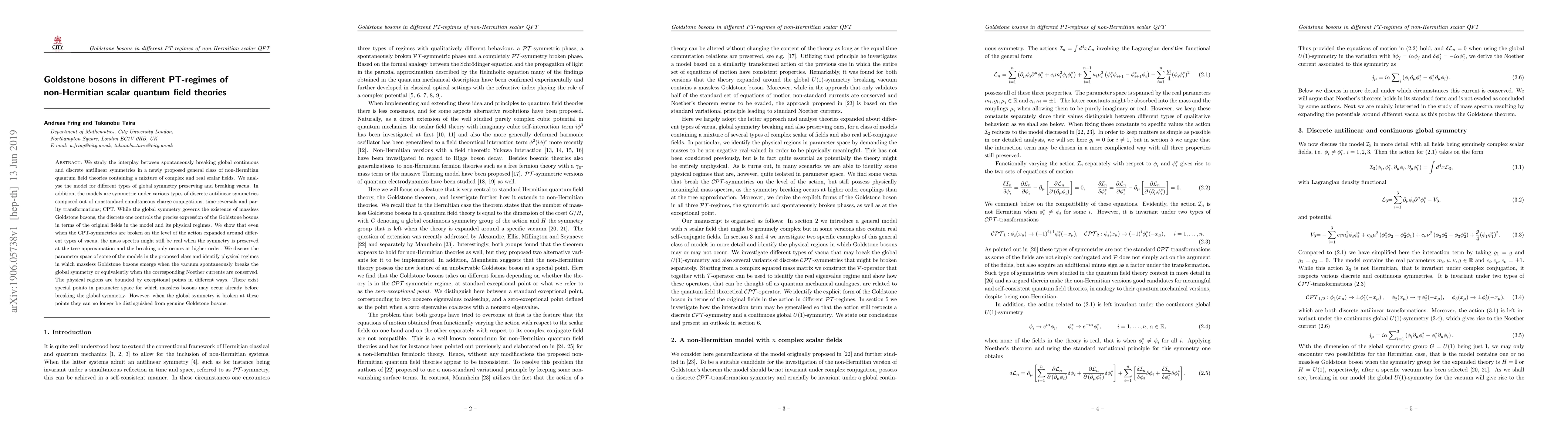Thumbnail for Goldstone bosons in different PT-regimes of non-Hermitian scalar quantum
  field theories