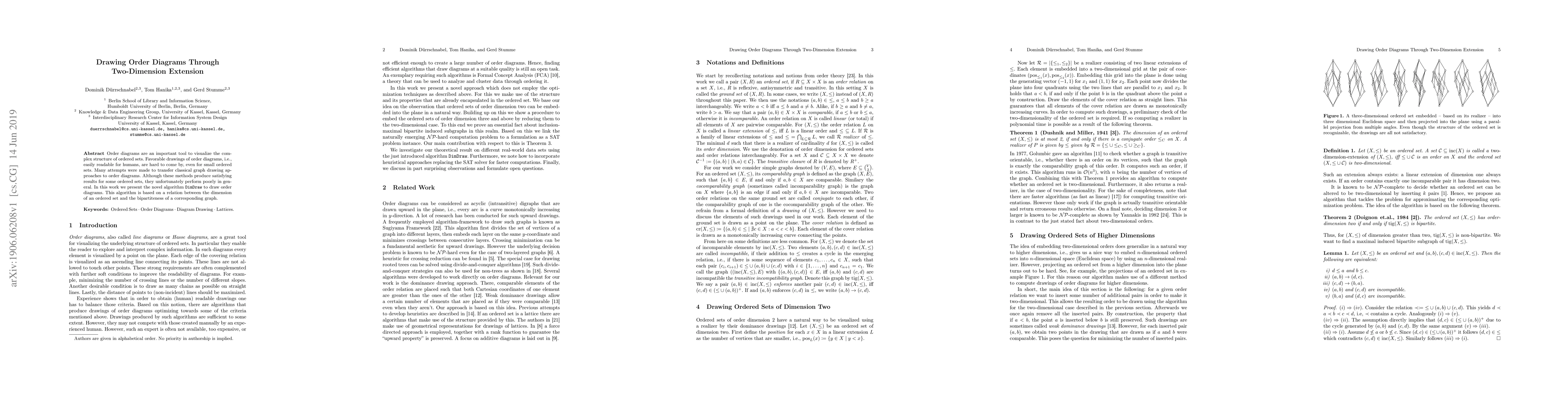 Thumbnail for Drawing Order Diagrams Through Two-Dimension Extension