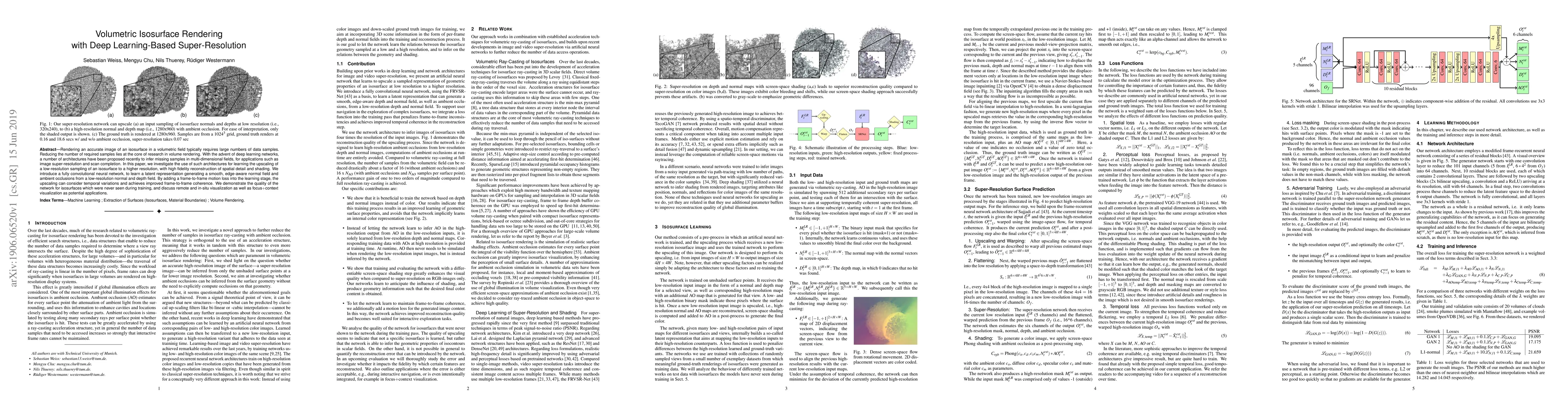 Thumbnail for Volumetric Isosurface Rendering with Deep Learning-Based
  Super-Resolution