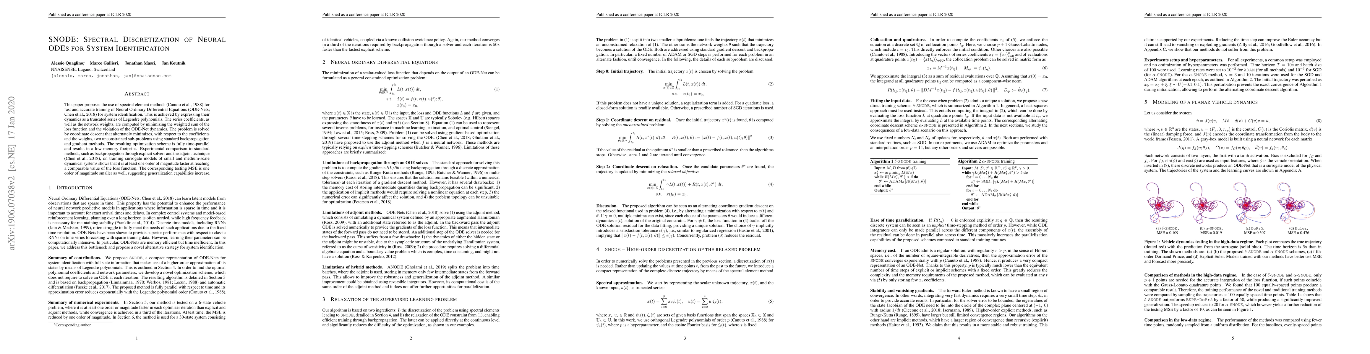 Thumbnail for SNODE: Spectral Discretization of Neural ODEs for System Identification