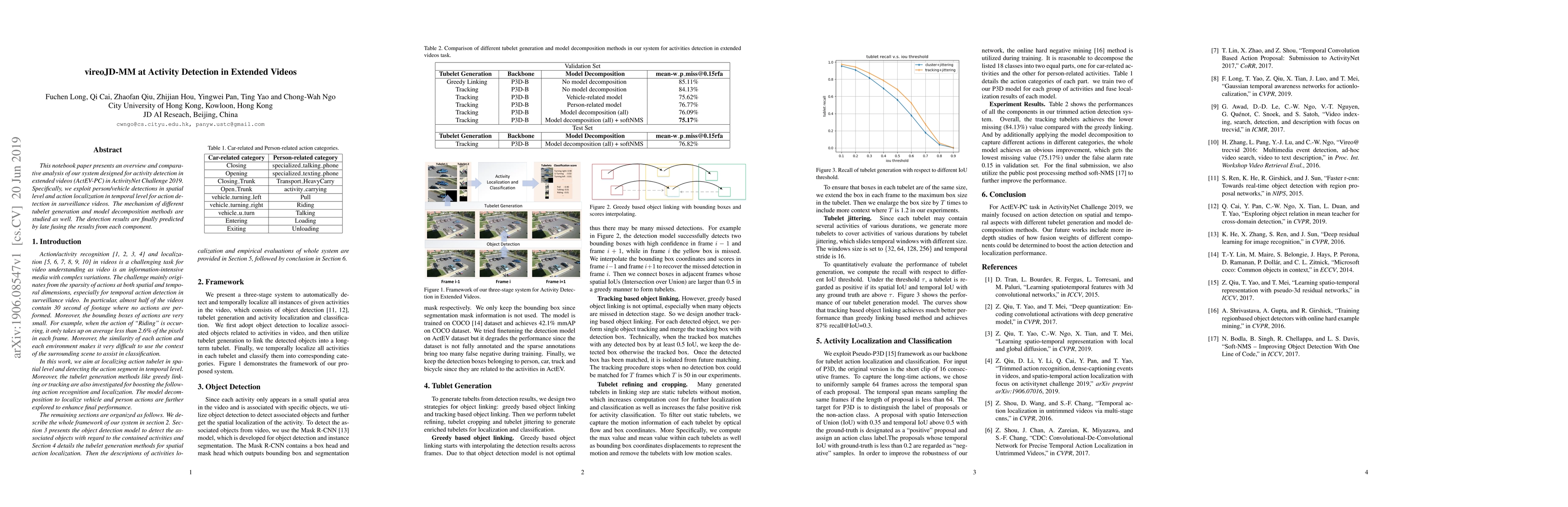 Thumbnail for vireoJD-MM at Activity Detection in Extended Videos
