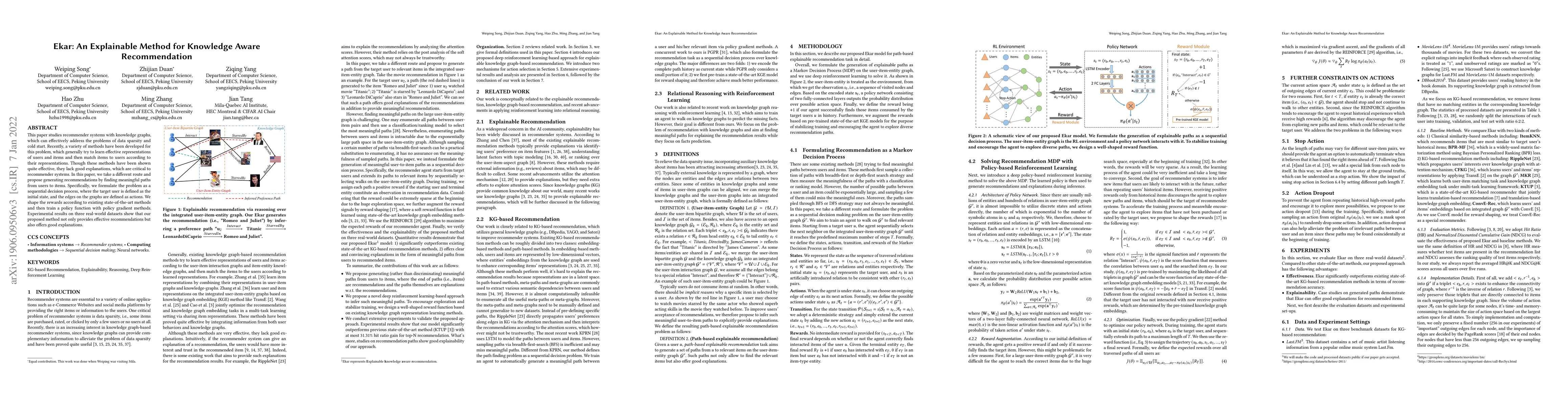 Thumbnail for Ekar: An Explainable Method for Knowledge Aware Recommendation