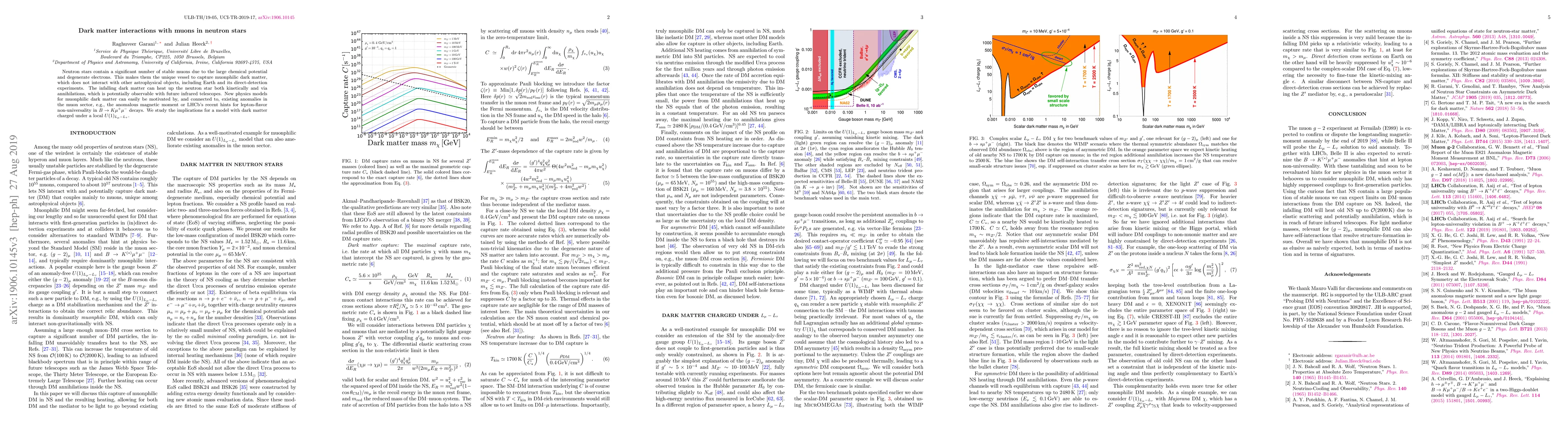Thumbnail for Dark matter interactions with muons in neutron stars