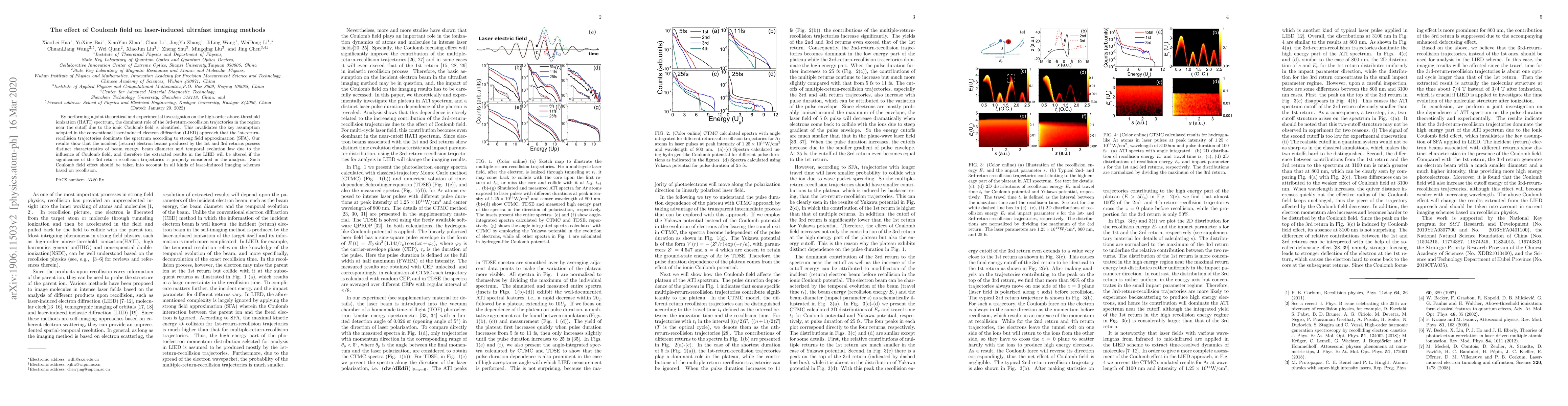 Thumbnail for The effect of Coulomb field on laser-induced ultrafast imaging methods