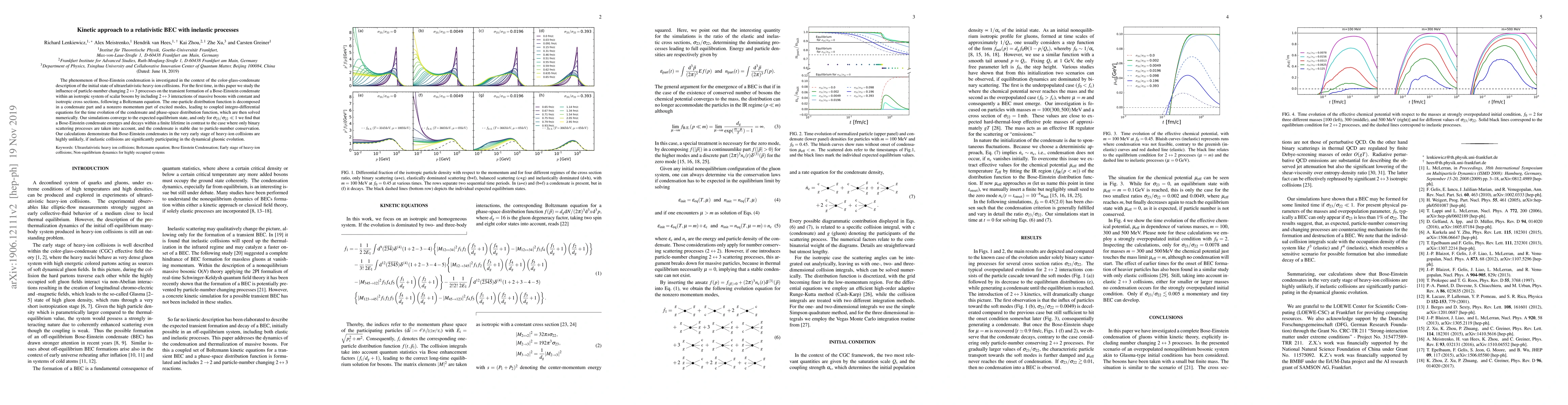 Thumbnail for Kinetic approach to a relativistic BEC with inelastic processes