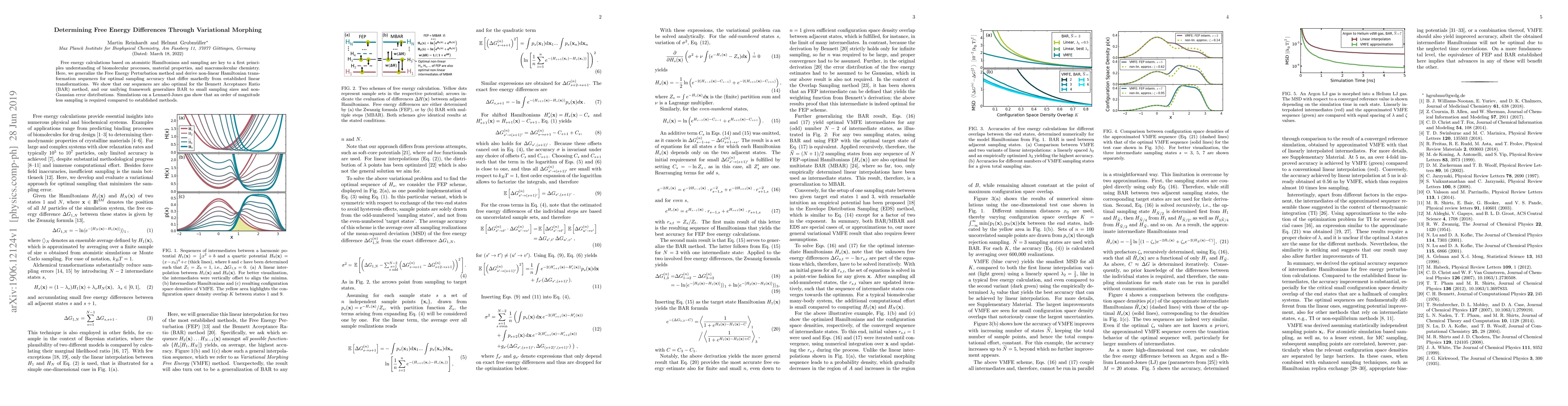 Thumbnail for Determining Free Energy Differences Through Variational Morphing