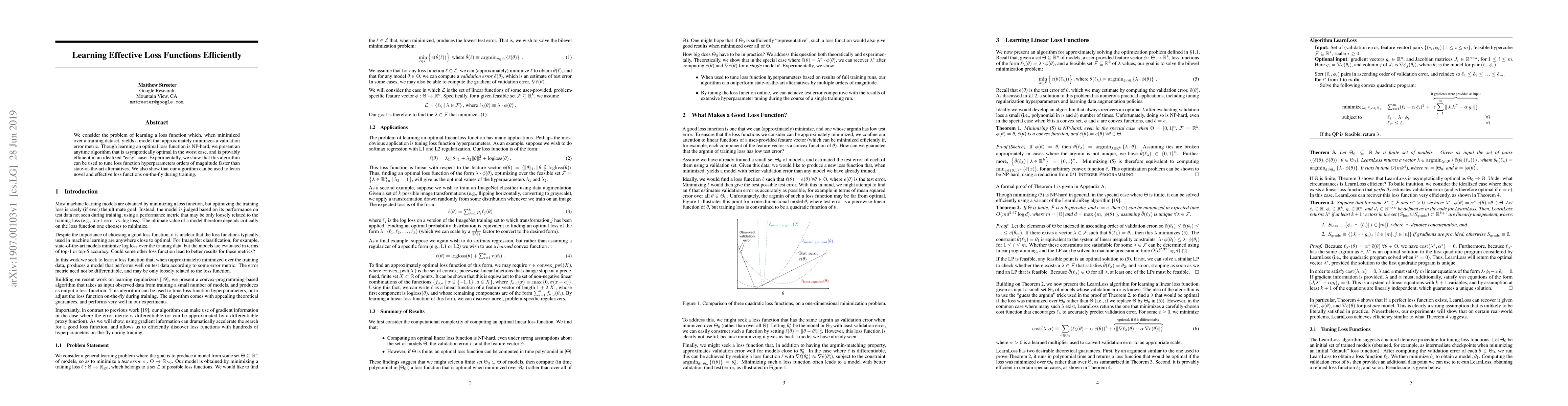 Thumbnail for Learning Effective Loss Functions Efficiently
