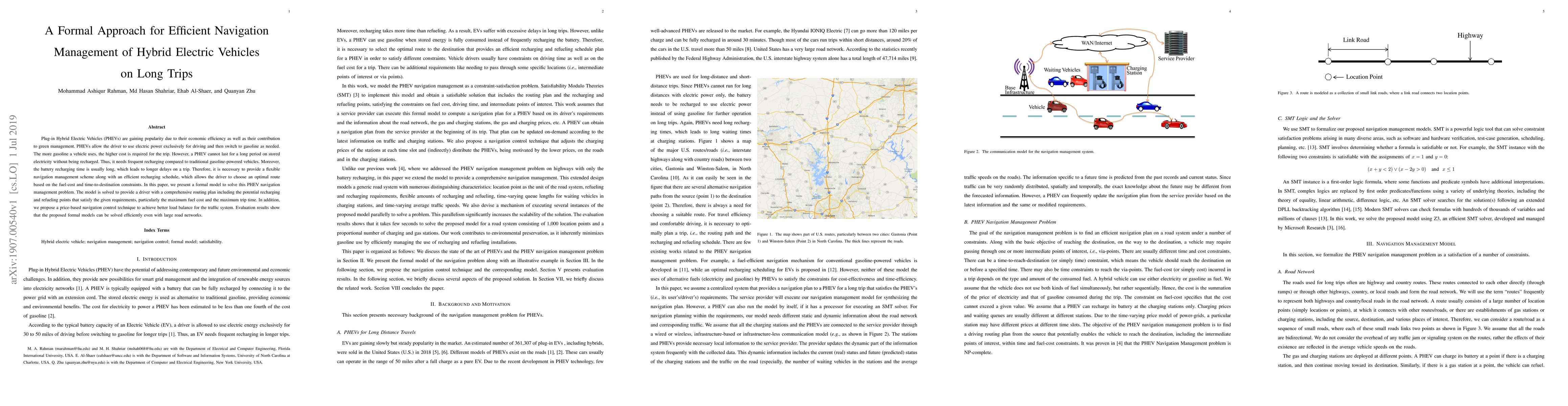 Thumbnail for A Formal Approach for Efficient Navigation Management of Hybrid Electric
  Vehicles on Long Trips