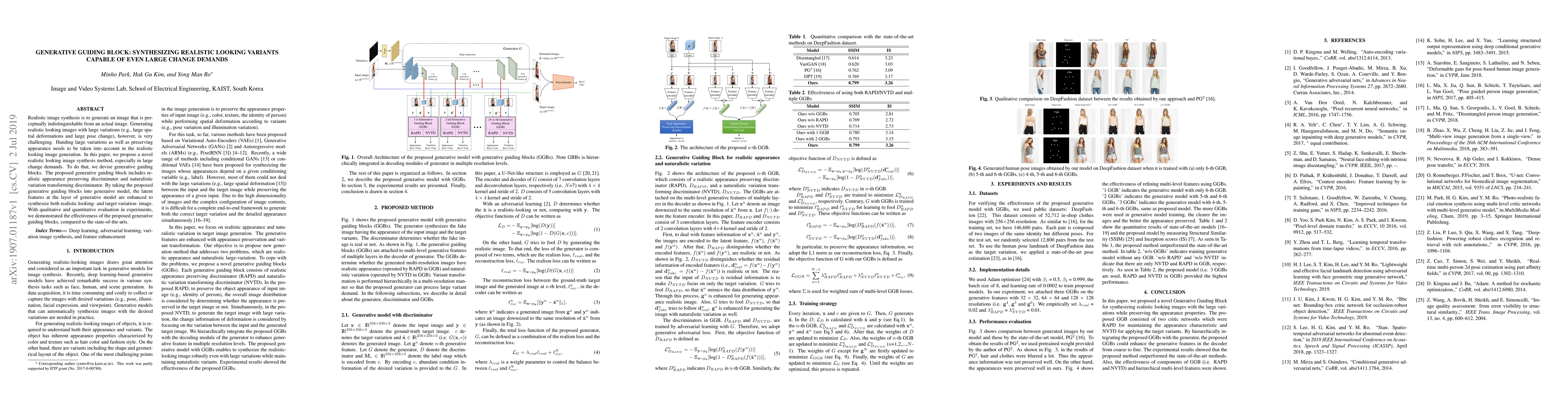 Thumbnail for Generative Guiding Block: Synthesizing Realistic Looking Variants
  Capable of Even Large Change Demands