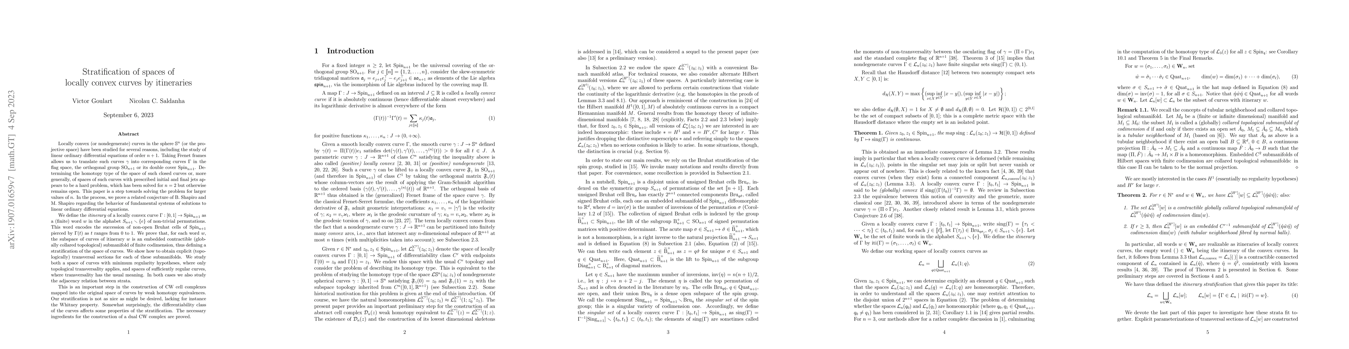 Thumbnail for Stratification of spaces of locally convex curves by itineraries